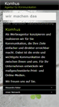 Mobile Screenshot of komhus.de